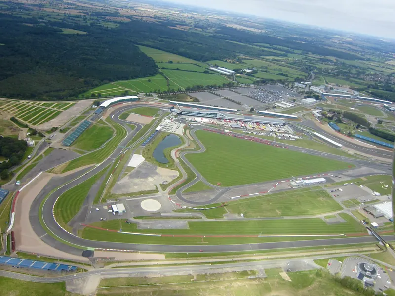 Silverstone motor racing circuit